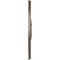 Ekena Millwork Bradford Ceiling Medallion (Fits Canopies up to 6 5/8"), Hand-Painted Warm Silver, 32 5/8"OD x 2"P CM32BRWSS - alternate 4